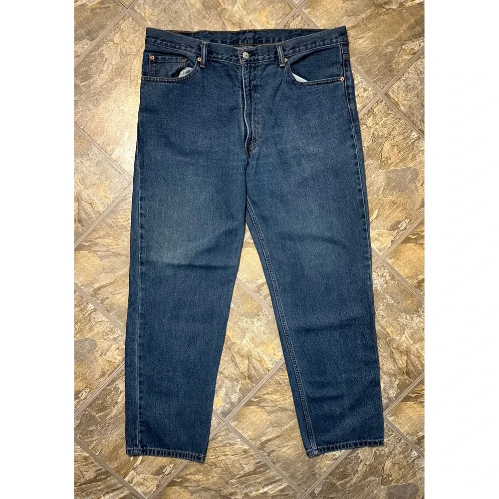Levi's 550 Relaxed Fit Jeans Mens 40x32 Blue Medium Wash Tapered Leg